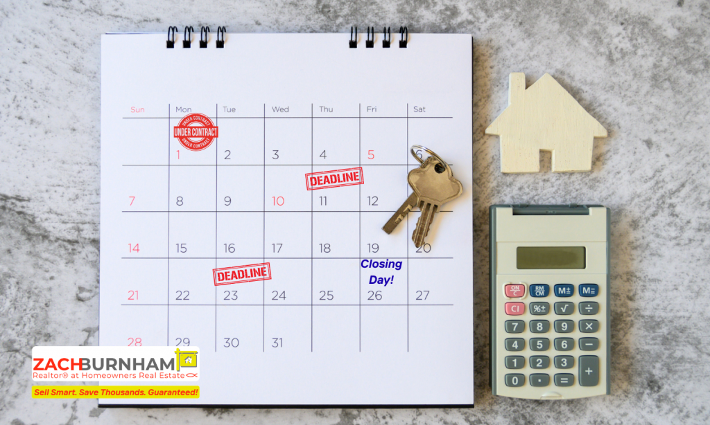 Seller Timeline Guide_After You Accept An Offer - Zach Burnham Realtor RealValueRealtor