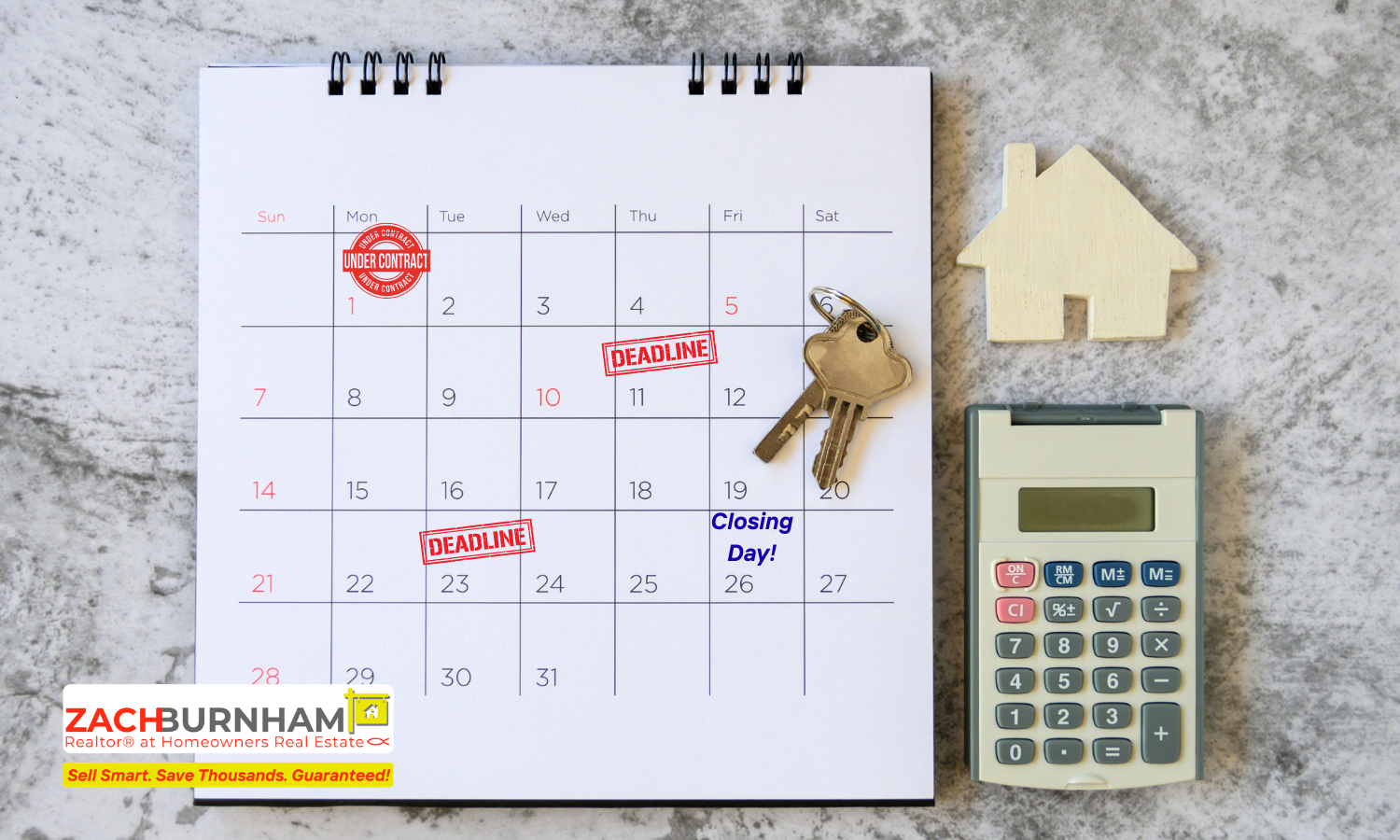 Seller Timeline Guide_After You Accept An Offer - Zach Burnham Realtor RealValueRealtor